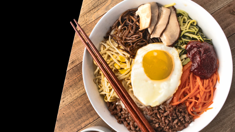 Bowl of bibimbap