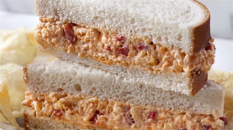 pimento cheese sandwich