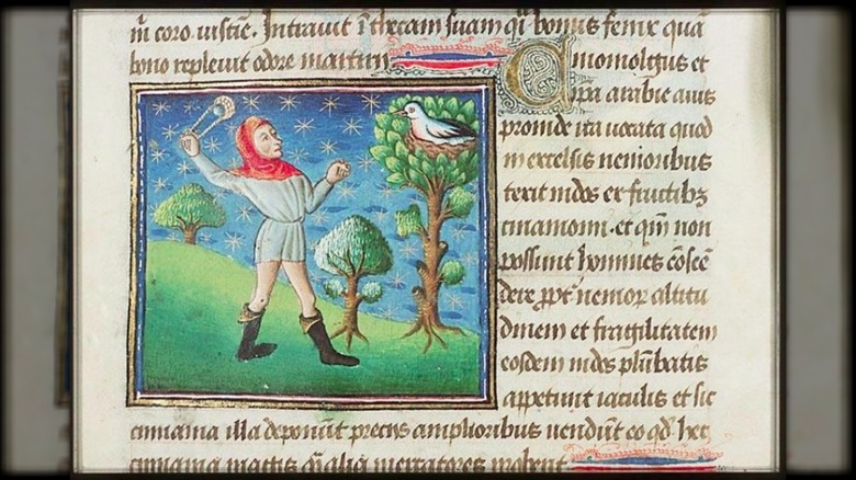 Cinnamologus in a 1450 manuscript