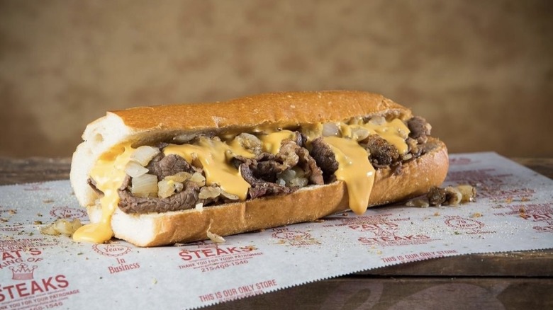 Cheesesteak wiz with