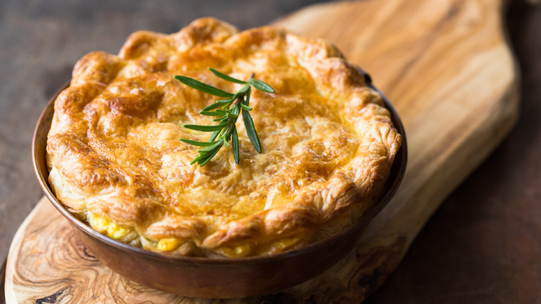 rustic chicken pot pie