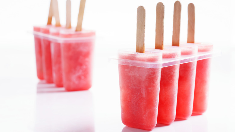 frozen ice pops