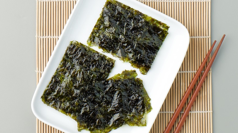 nori seaweed slices