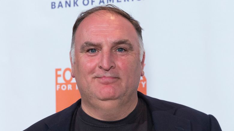 José Andrés posing