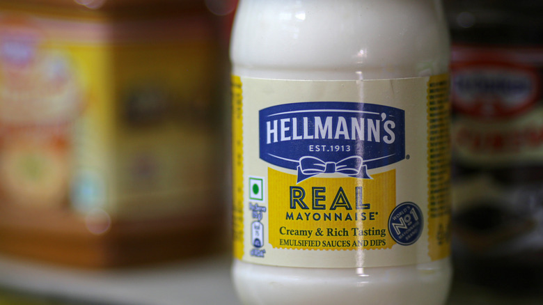 jar of Hellmann's mayonnaise