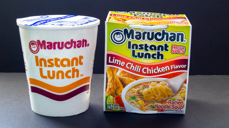 Maruchan ramen cups