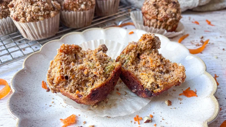 Cinnamon Carrot Muffins