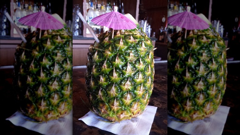 Lapu Lapu pineapple drink