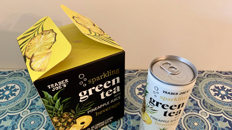 Green Tea Pineapple Trader Joe's