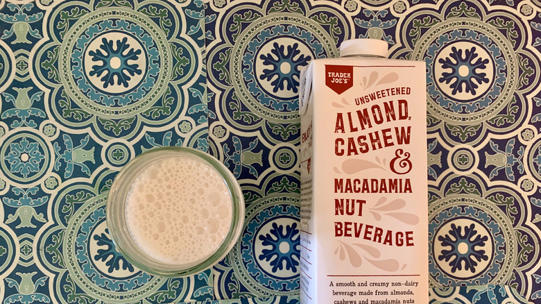 Trader Joe's Unsweetened Nut Beverage