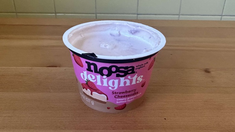 noosa Delights strawberry cheesecake