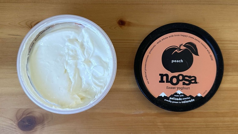 noosa peach yogurt