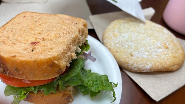 Panera Mediterranean Veggie Sandwich