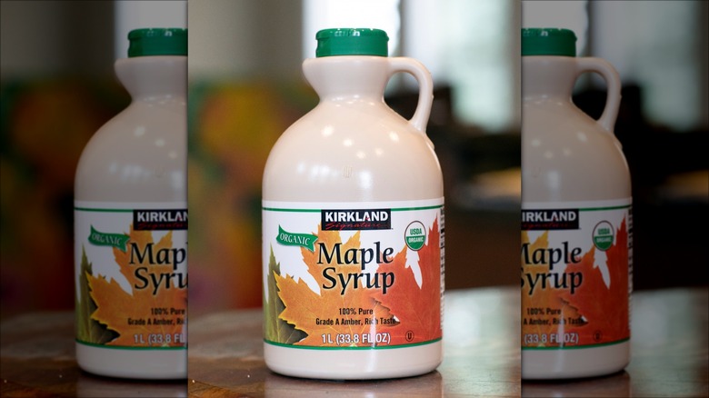 Kirkland Maple Syrup Jug