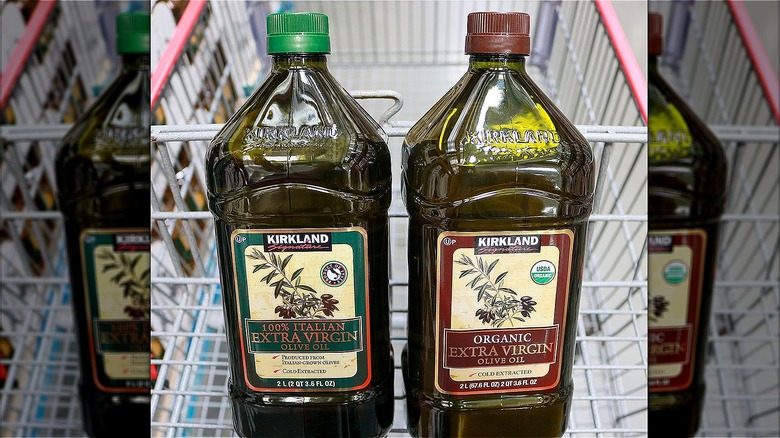 Kirkland Olive Oil Shopping Cart