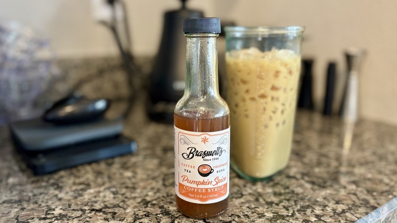 Braswell's coffee syrup, coffee