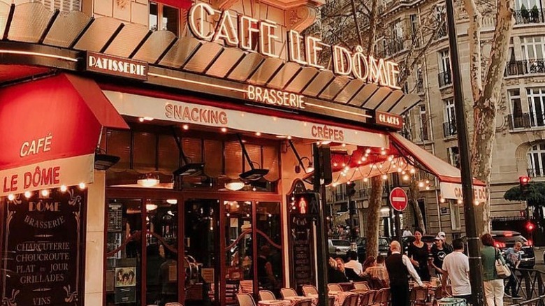 Le Dome Cafe and patio