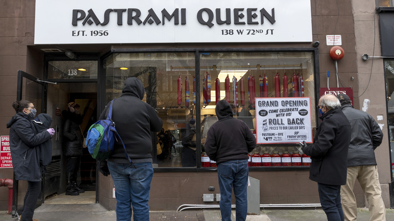 Pastrami Queen NYC storefront