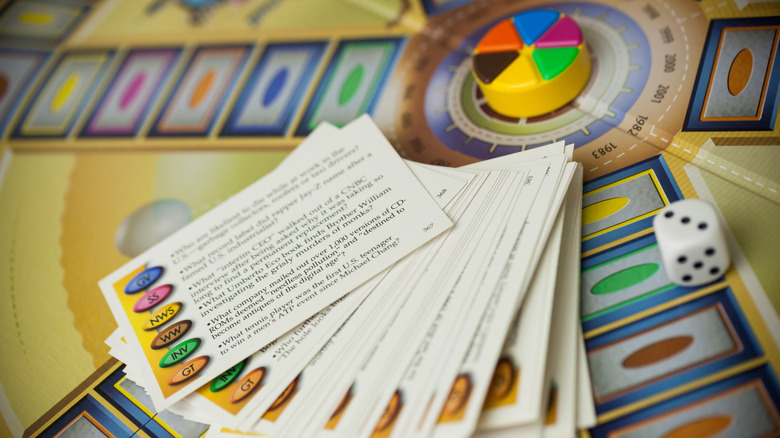 Trivial Pursuit cards