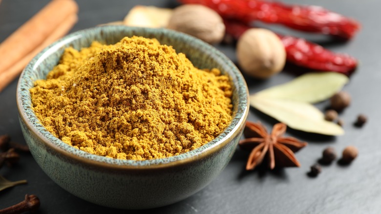 curry powder in bowl