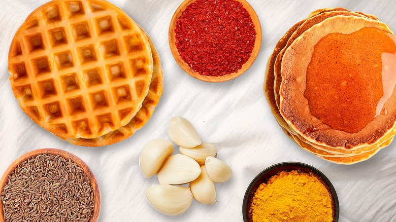 waffles and pancakes spices