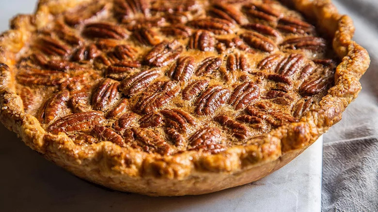 Chocolate-Coffee Pecan Pie