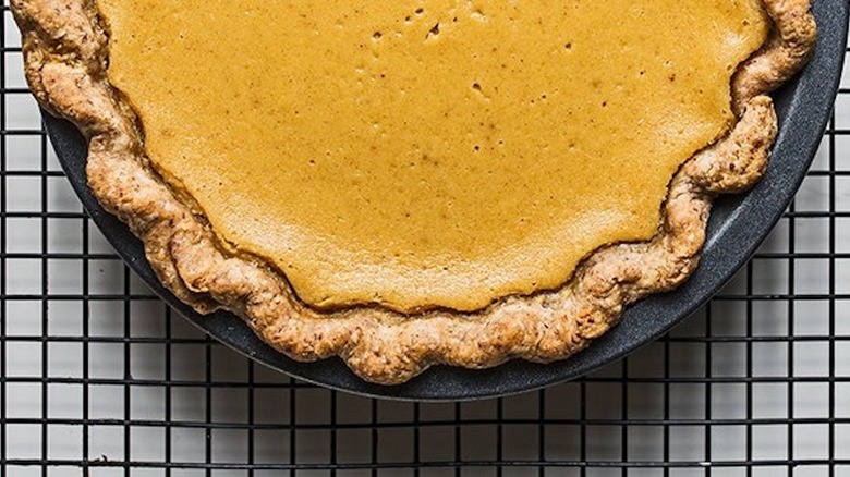 Sweet Potato Pie with Pecan Crust