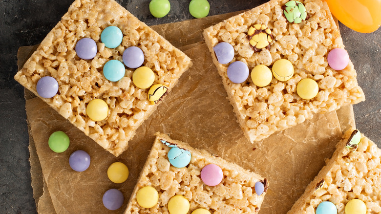 Rice Krispies treats Easter candy