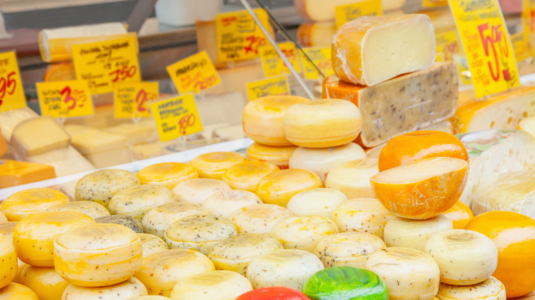 Cheese opened in the deli section 