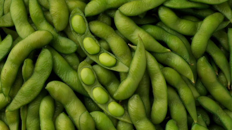 Lots of edamame