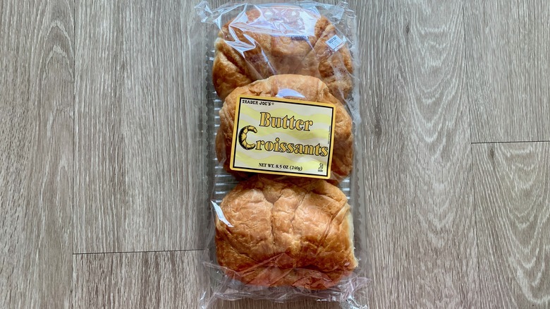 Trader Joe's butter croissants bag