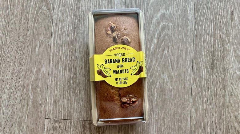 Trader Joe's Vegan Banana Bread