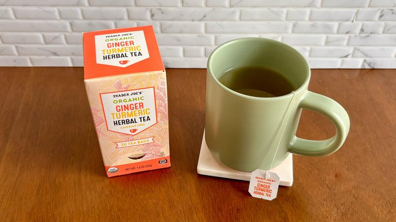 Trader Joe's ginger turmeric tea