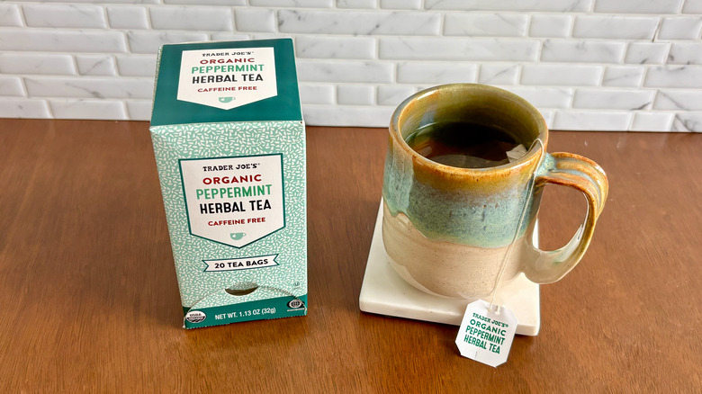 Trader Joe's peppermint tea