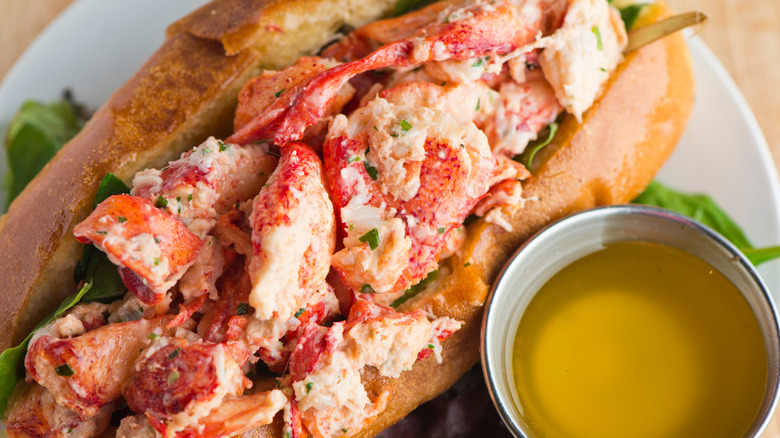 Maine lobster roll