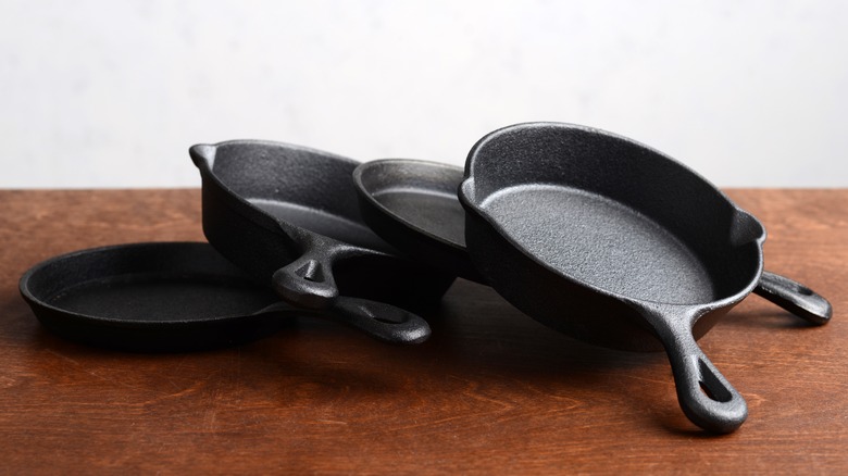 Cast iron skillets