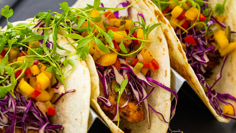 battered fish tacos