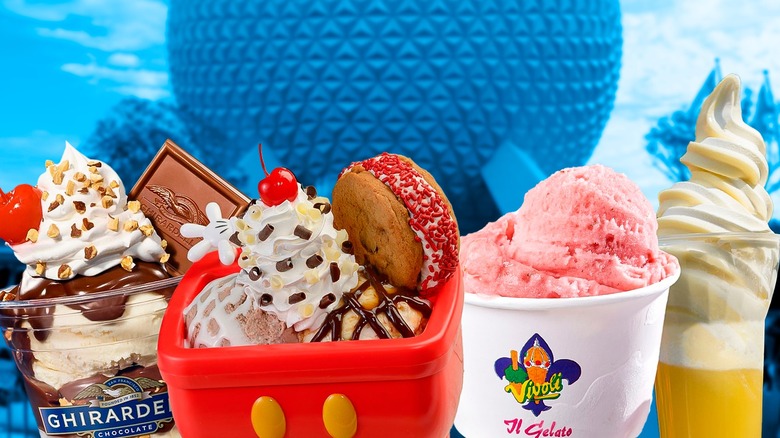 ice cream options at Disney
