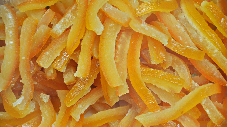 Candied orange peels