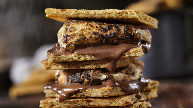 Stacked s'mores