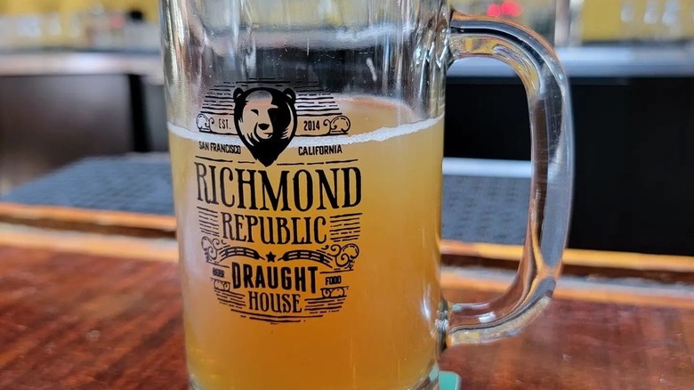 Beer mug at Richmond Republic Draught House
