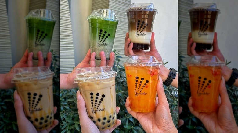 Seasonal boba tea flavors