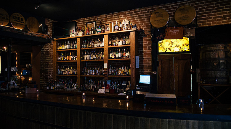 Bar at Bourbons Bistro