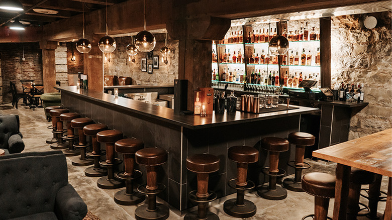 Gertie's Whiskey Bar speakeasy 