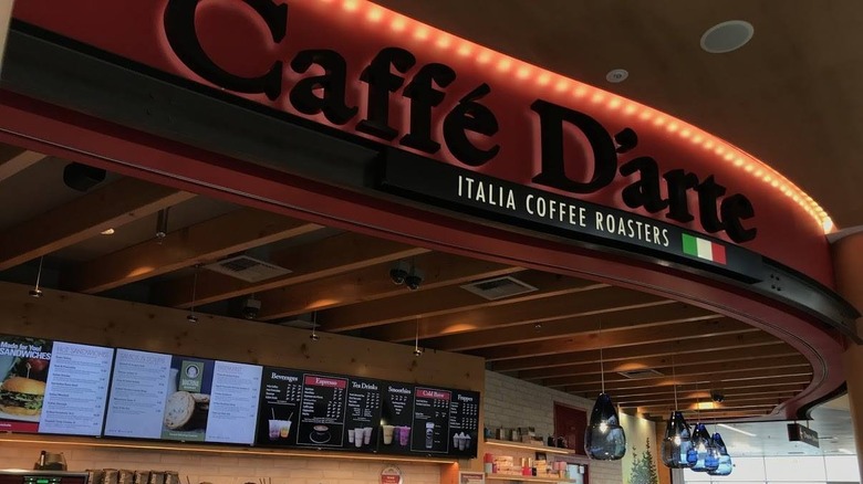 Caffe D'arte sign