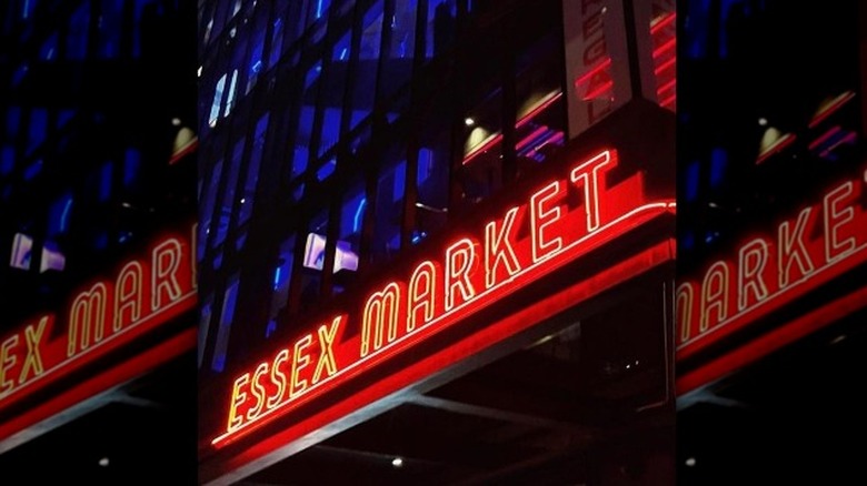 exterior sign of essex market 