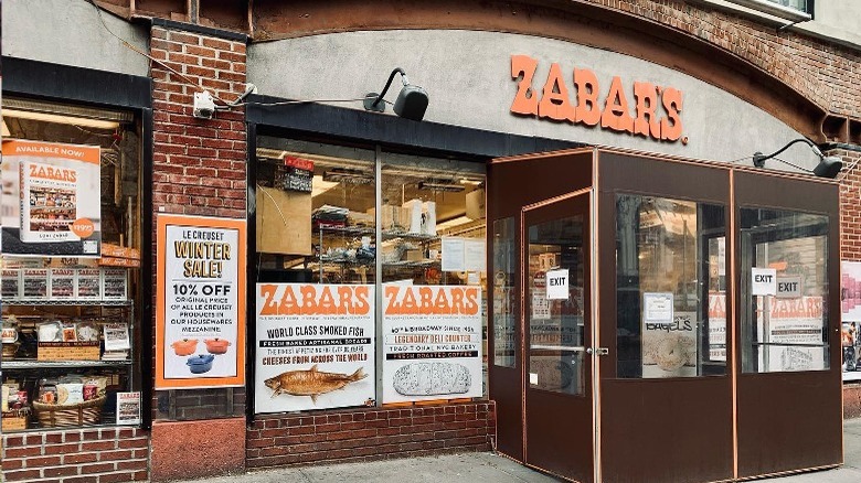 Exterior of Zabar's Market