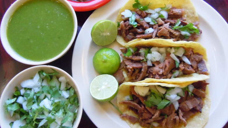 tacos at Aqui es Texcoco