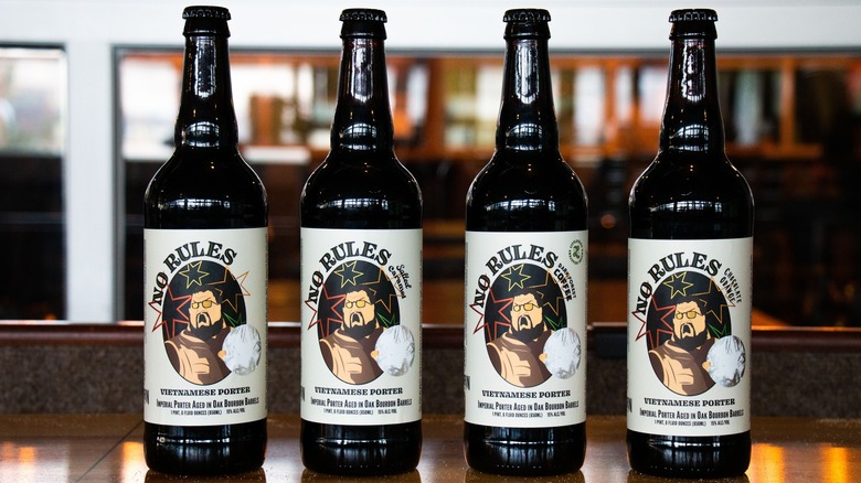 Four porter beers