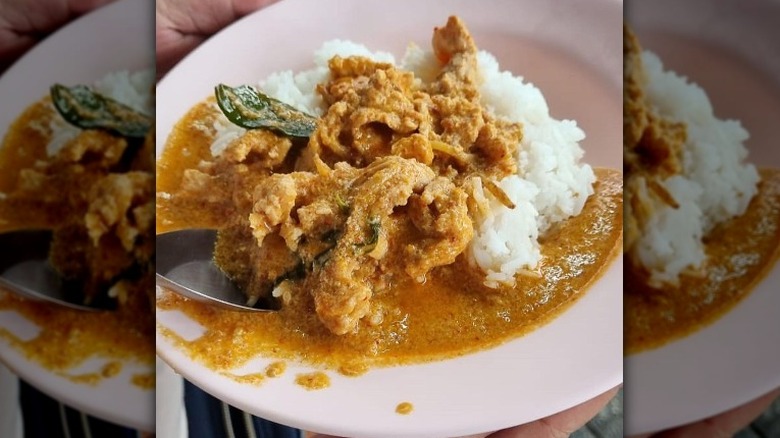 plate of curry